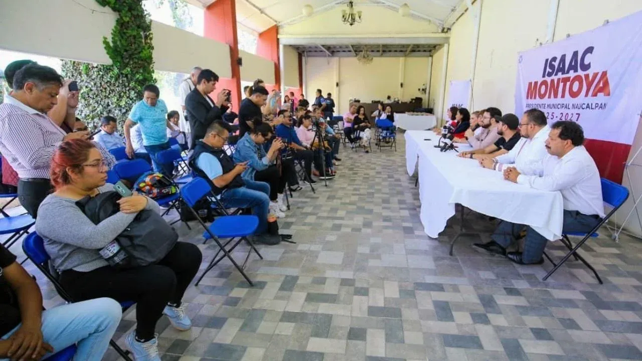Isaac Montoya promete un gobierno sencillo, abierto y transparente para Naucalpenses