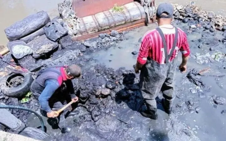 Mantiene Oapas Naucalpan programa permanente de limpieza de cauces y barrancas