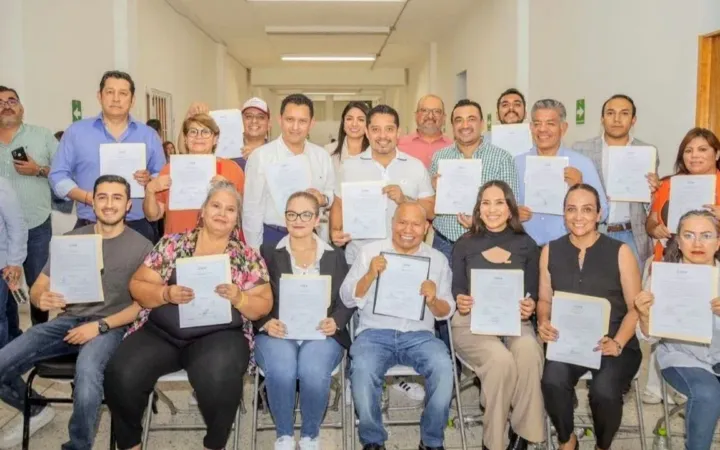 Raciel Pérez Cruz recibe constancia de mayoría que lo acredita como Presidente Municipal electo de Tlalnepantla