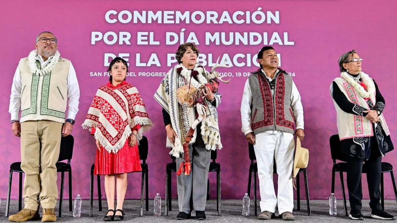 Es tiempo de las mujeres asegura la Gobernadora Delfina Gómez Álvarez al Conmemorar el Día Mundial de la Población