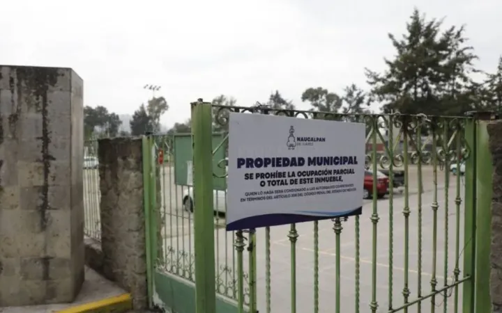 Enfrenta serio conflicto Pueblo de Santa Cruz Acatlán en Naucalpan por destino del Deportivo