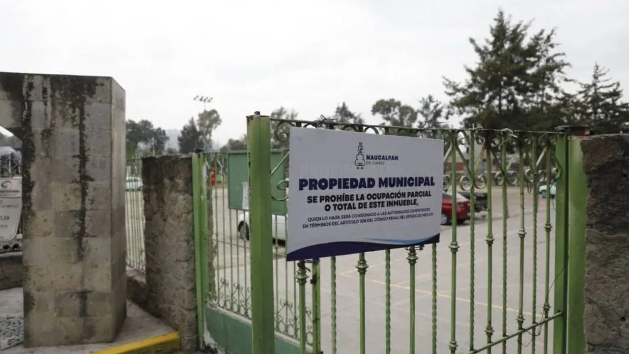 Enfrenta serio conflicto Pueblo de Santa Cruz Acatlán en Naucalpan por destino del Deportivo