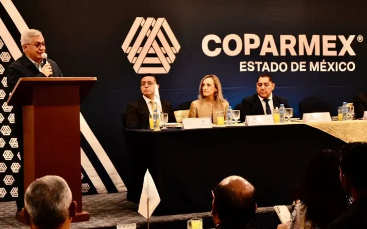 Sostiene Encuentro Secretario de Seguridad de Edomex y COPARMEX