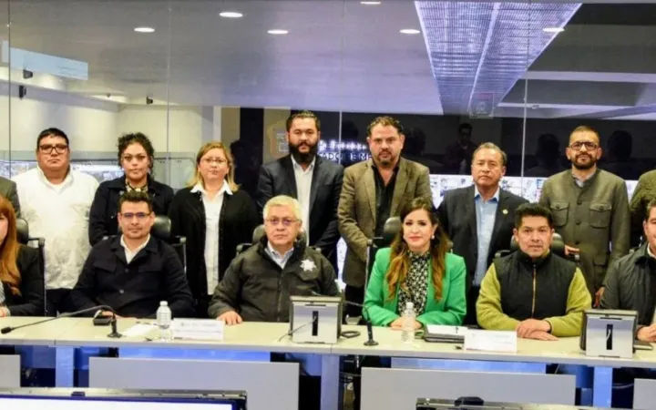 Sostienen encuentro Secretario de Seguridad y titular de la Sedeco Mexiquenses con integrantes de Centrales de Abasto y CANACO