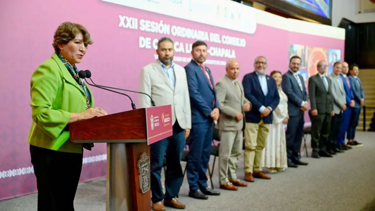 Gobernadora Delfina Gomez Alvarez Inaugura la XXII Sesion Ordinaria del Consejo Mario Ruiz Centrando La Nota Centrando La Nota