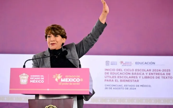 Arranca Gobernadora Delfina Gómez el ciclo escolar 2024-2025 con entrega de Libros de Texto Gratuitos y Útiles Escolares para el Bienestar