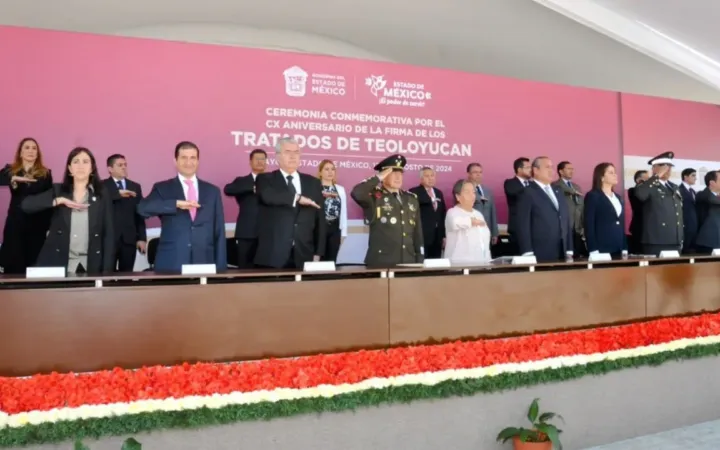 Conmemora Gobierno del Estado de México el CX Aniversario de la Firma de los Tratados de Teoloyucan