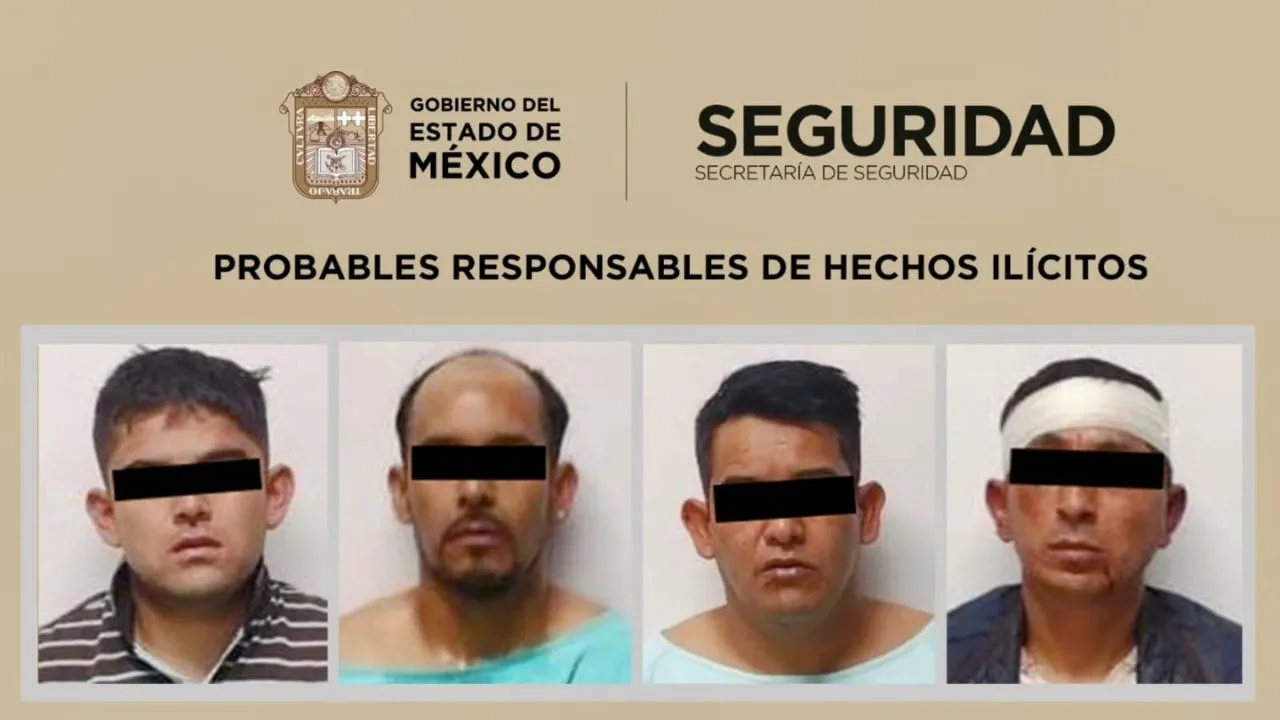 Detiene SSEM a cinco posibles extorsionadores que exigían 2 mdp a víctima en Ciudad Satélite