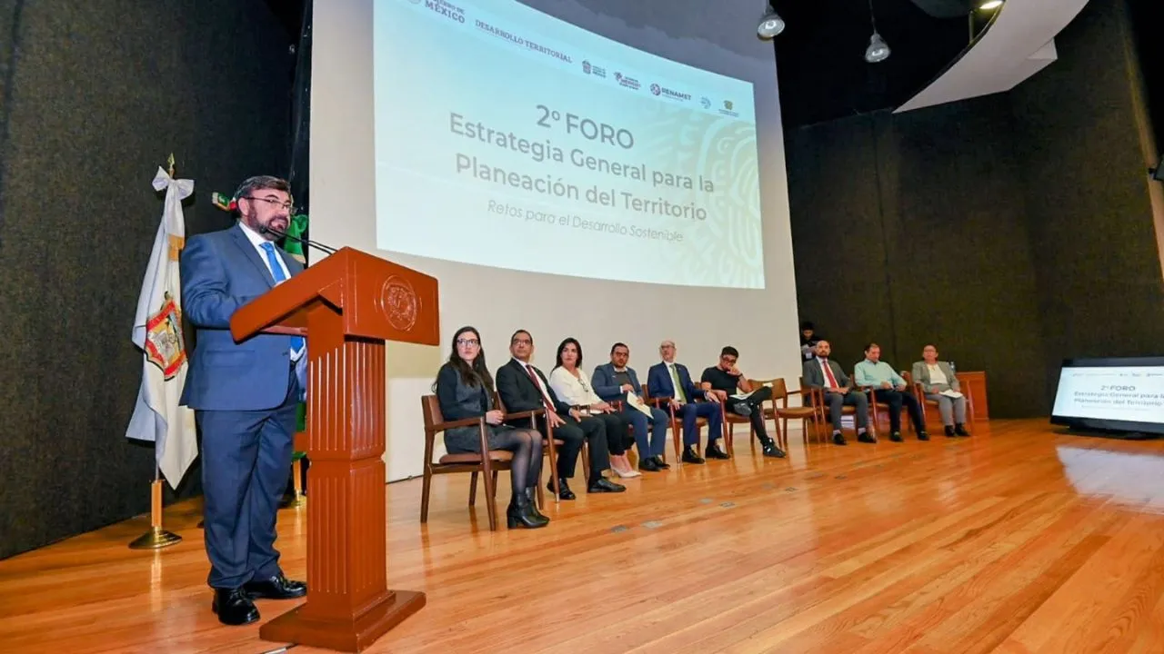 Edomex sede del 2do. Foro “Estrategia General para la Planeación del Territorio. Retos para el Desarrollo Sostenible”