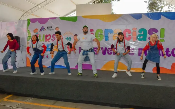 Entre bailes, risas, canto y juegos cierran actividades del curso de verano del DIF Atizapán de Zaragoza