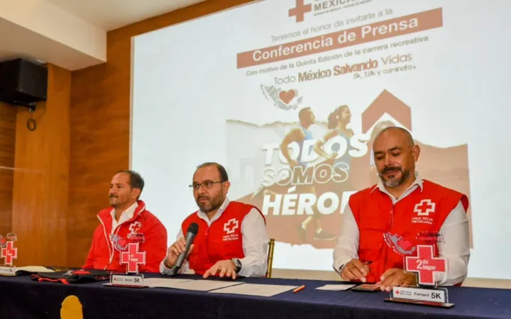 Invita Cruz Roja Mexicana a la carrera recreativa “Todo México Salvando Vidas” en Texcoco y Cuautitlán Izcalli