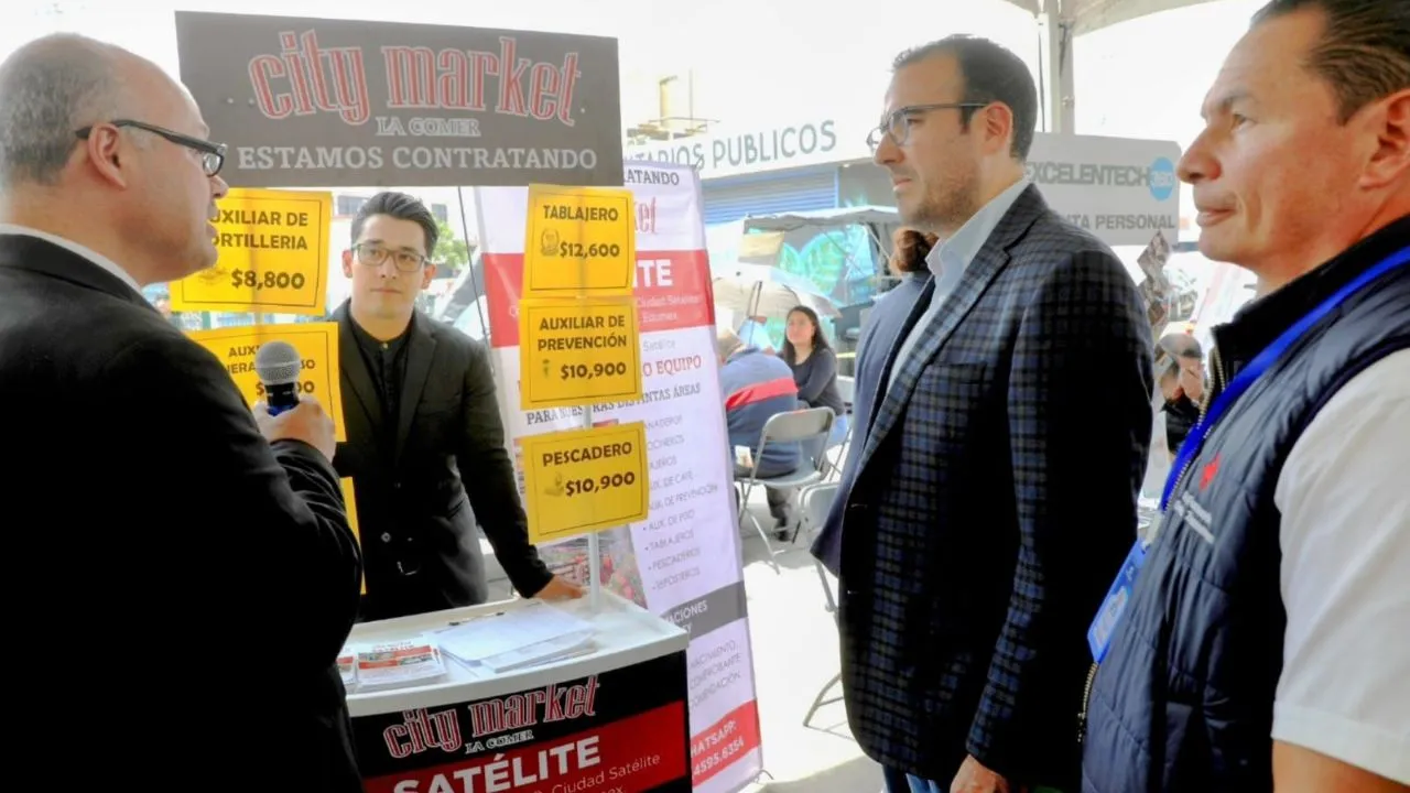 Ofrecen 659 plazas durante Sexta Caravana del Empleo en Naucalpan