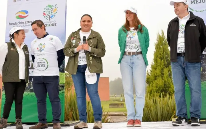 Siembran Jardines polinizadores en el Estado de México
