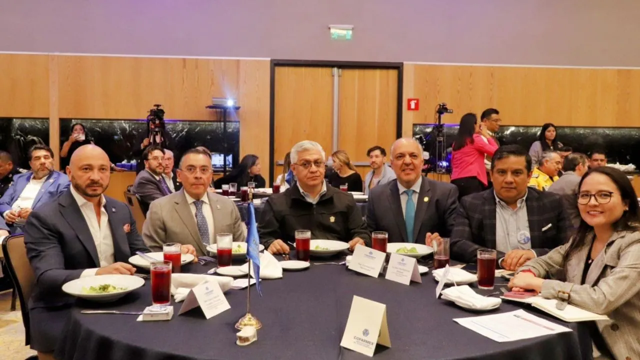 Acuerdan SSEM y COPARMEX estrechar vínculos para mejorar la seguridad en territorio mexiquense