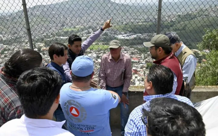 Especialistas diseñarán plan de trabajo para investigar estruendos en Praderas de San Mateo en el municipio de Naucalpan