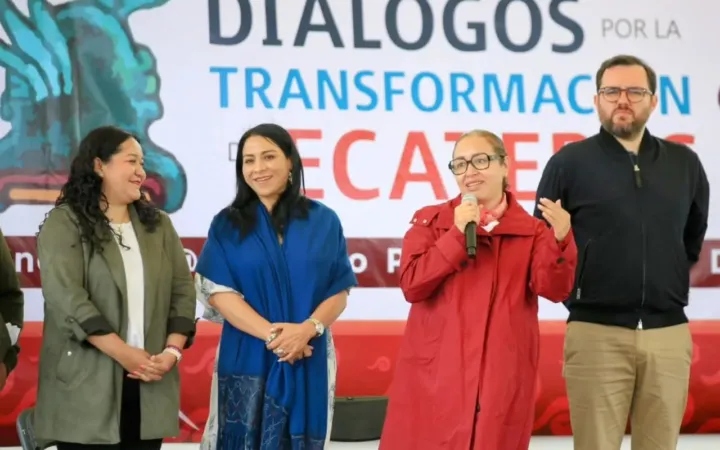 Impulsa Azucena Cisneros, Diálogos por la Transformación de Ecatepec