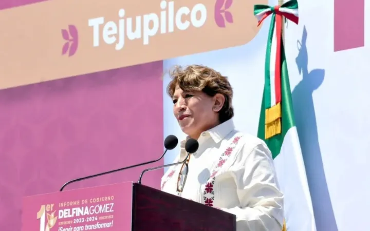 Resalta Gobernadora Delfina Gómez Álvarez avances en seguridad, campo y educación para el Sur del Edomex