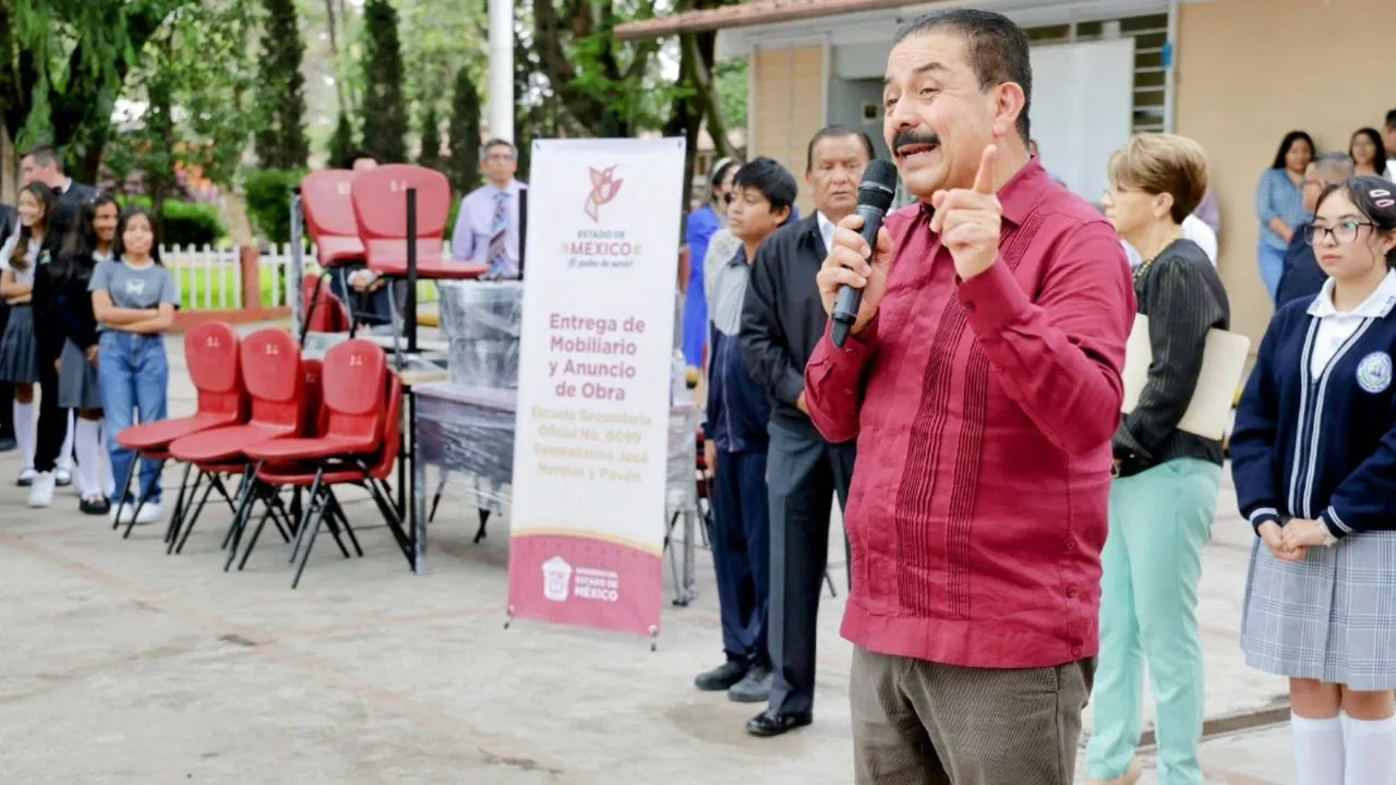 Transforma Gobierno de Delfina Gómez Álvarez la educación con obras y equipamiento en escuelas de Ecatepec
