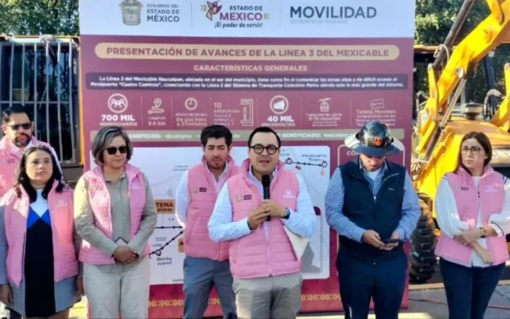 Anuncia GEM Línea III del Mexicable de Chamapa a Cuatro Caminos en Naucalpan