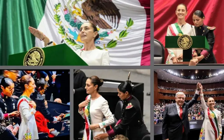 Claudia Sheinbaum Pardo asume la Presidencia de la República