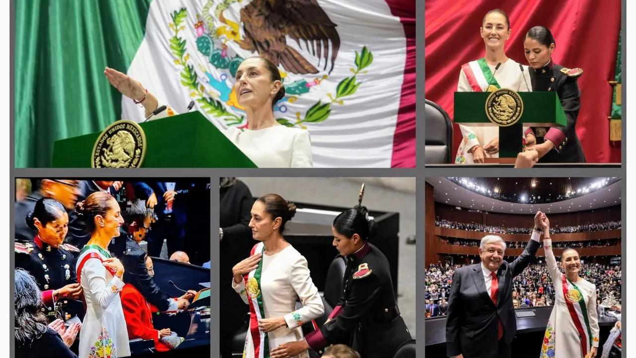 Claudia Sheinbaum Pardo asume la Presidencia de la República