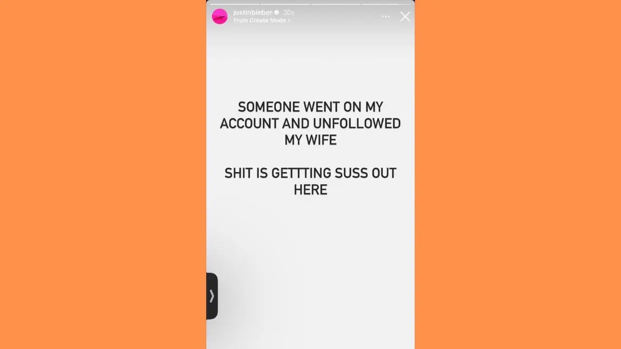 Justin Bieber aclara rumores tras dejar de seguir a su esposa Hailey en Instagram