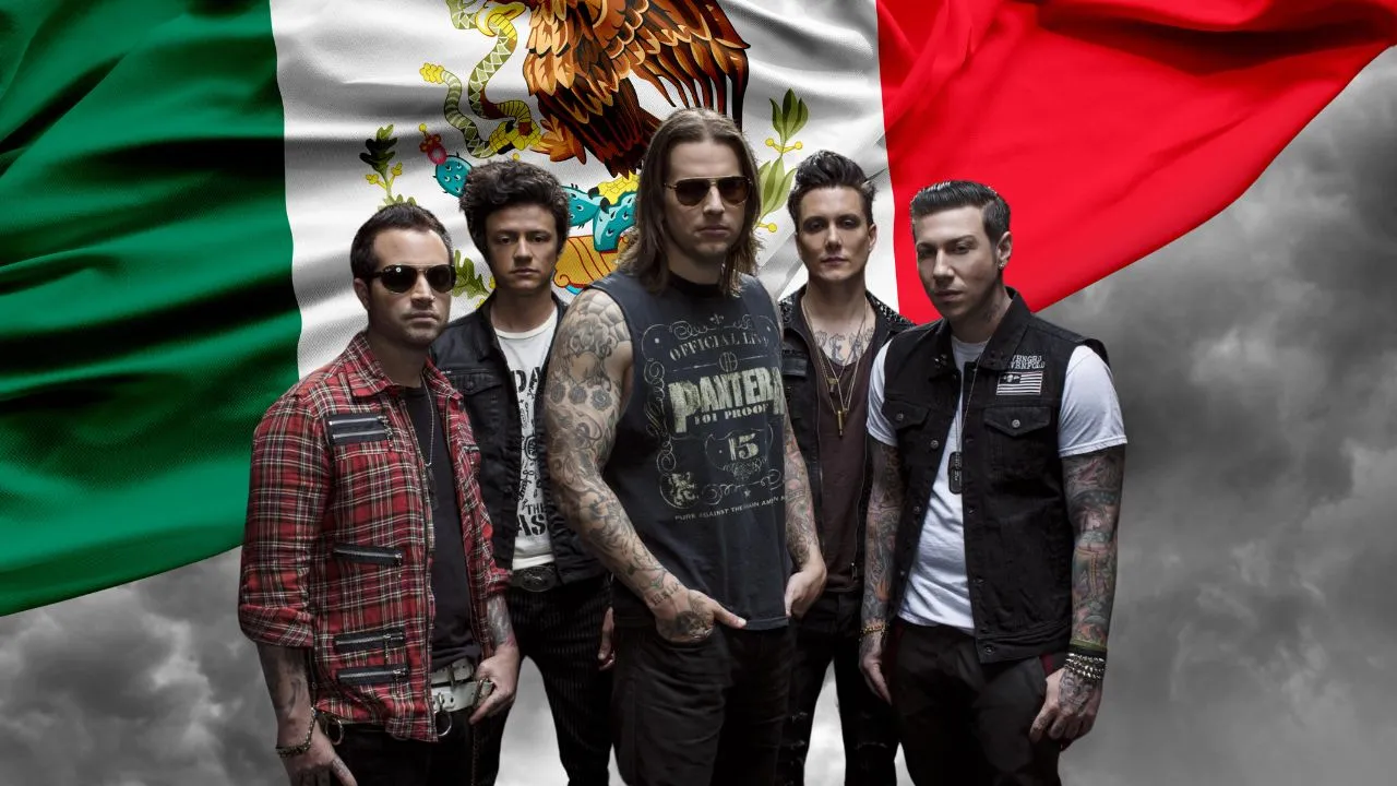 ¡Avenged Sevenfold Confirma su Regreso a México en 2025!