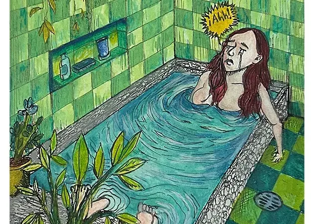 La frialdad del agua