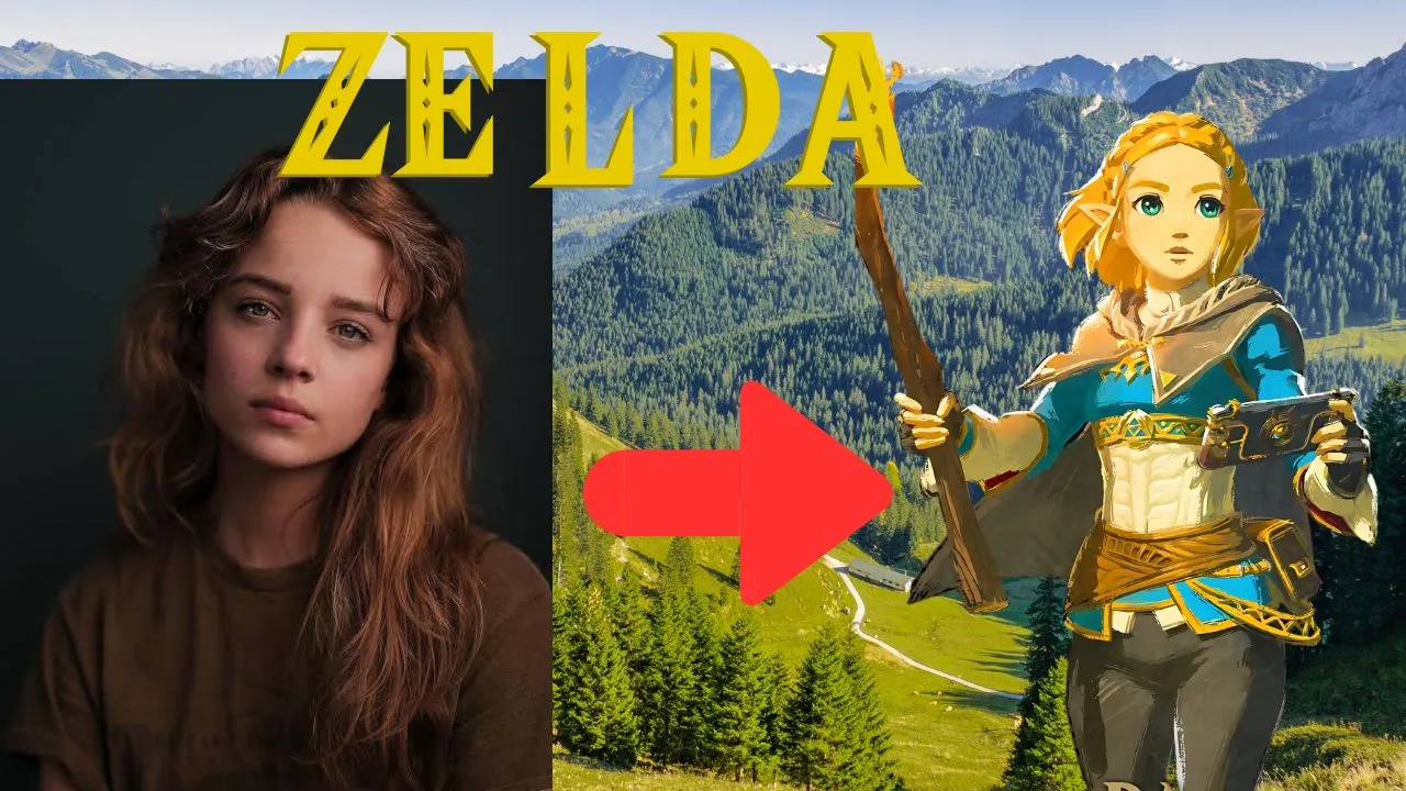 NINTENDO REVELA A ACTRIZ PARA ZELDA