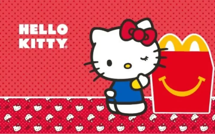 Hello Kitty llega a McDonald’s México en forma de 10 peluches coleccionables