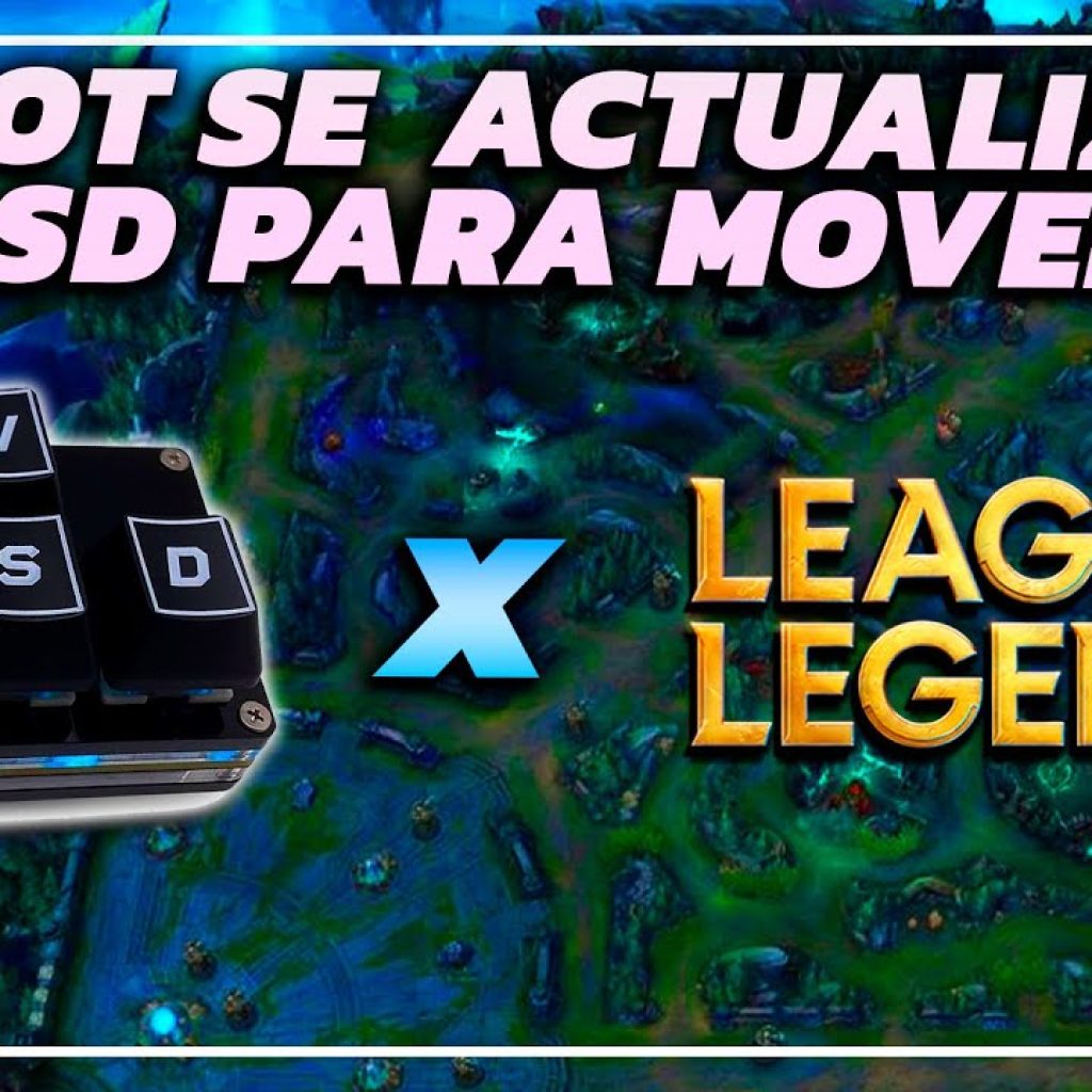 League of Legends renovará su movimiento: ¡llega el control WASD!