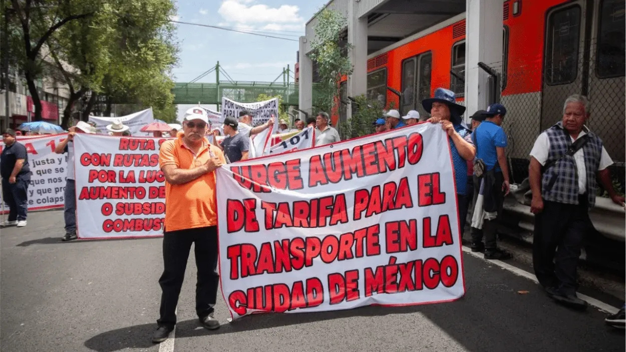 Transportistas paralizarán CDMX el 1 de septiembre en pleno inicio de regreso a clases