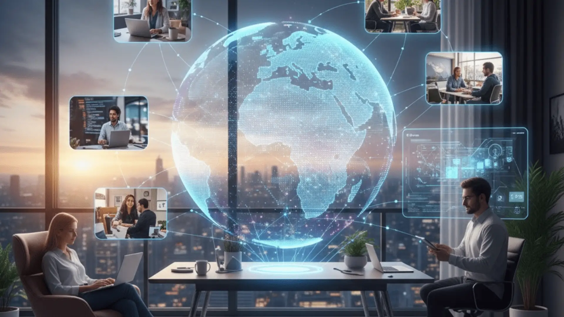 El Auge del Teletrabajo Cómo la Tecnología Redefinió la Forma de Trabajar