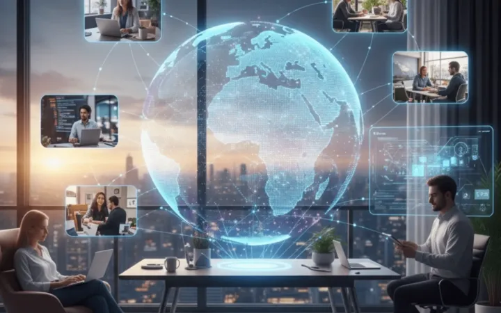 El Auge del Teletrabajo: Cómo la Tecnología Redefinió la Forma de Trabajar