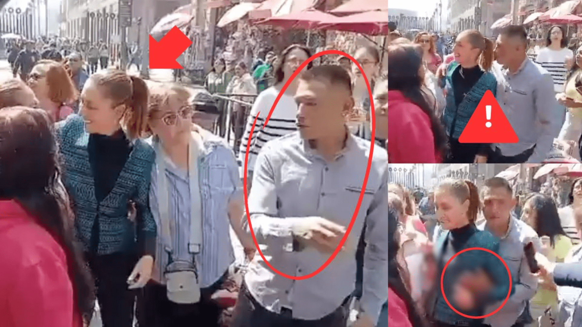 El acoso a la Presidenta Claudia Sheinbaum un hecho que sacude a México y reabre el debate sobre la violencia de género