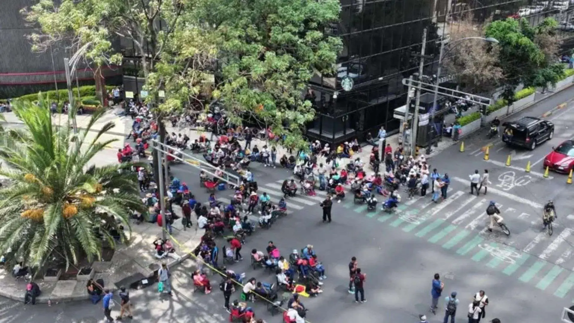 Caos vial bloqueos y protestas así se vivieron las manifestaciones de este día en la Ciudad de México