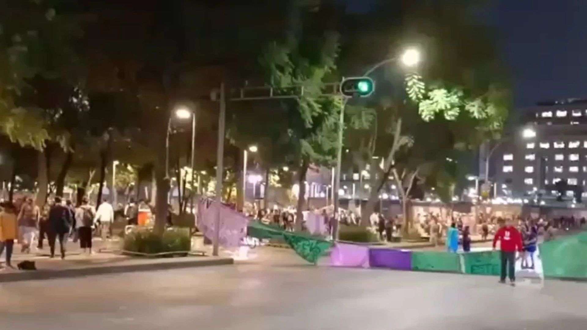 Caos vial bloqueos y protestas así se vivieron las manifestaciones de este día en la Ciudad de México