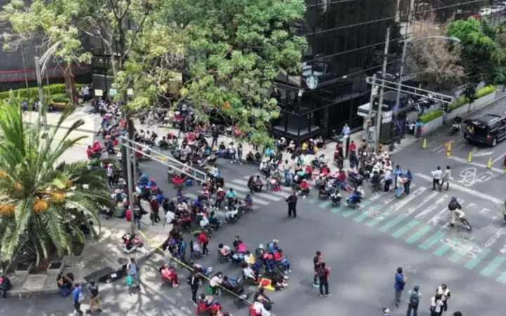 Caos vial, bloqueos y protestas: así se vivieron las manifestaciones de este día en la Ciudad de México