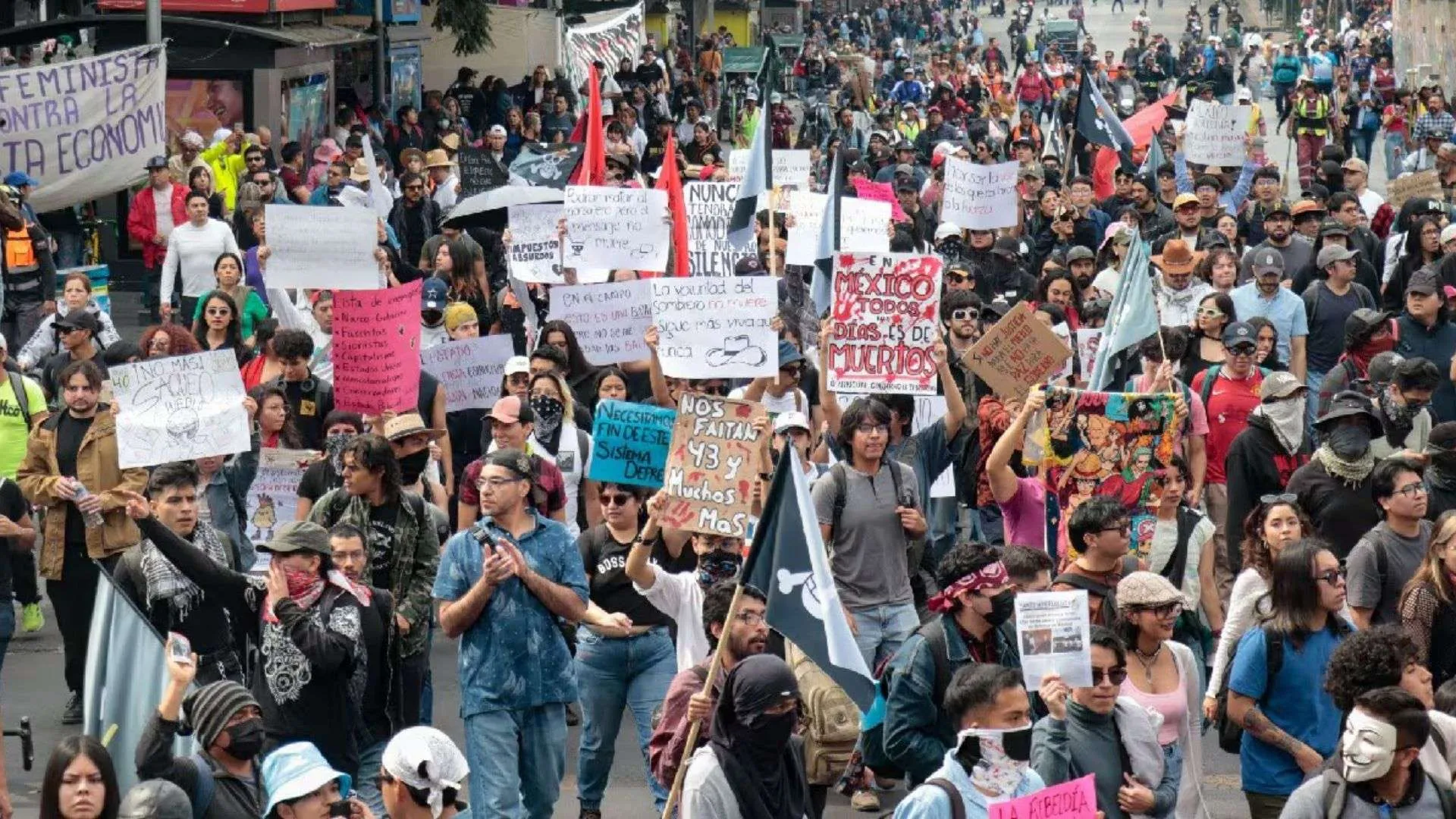 La manifestación del 15 de noviembre: la Generación Z irrumpe en la vida pública de México
