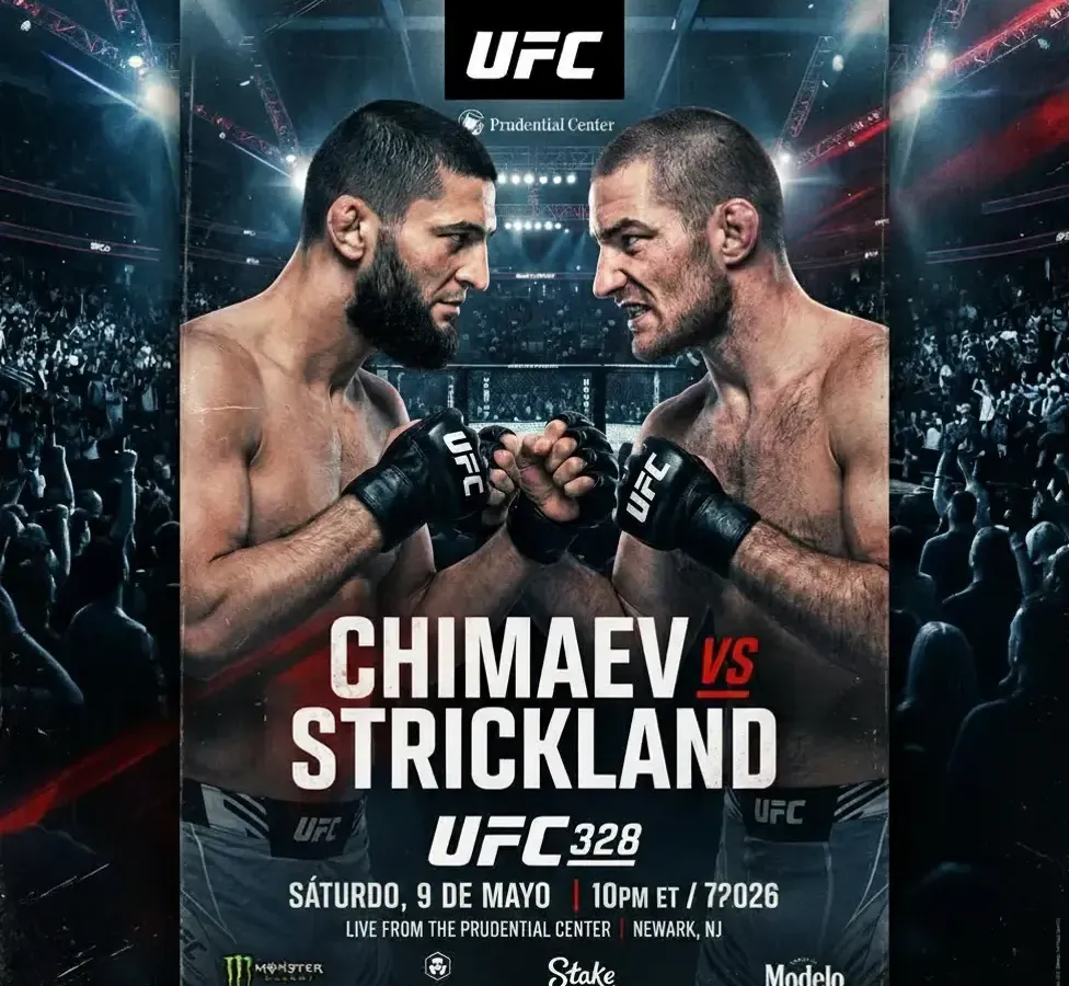 Chimaev vs Strickland UFC 328: cartelera completa y horario en México