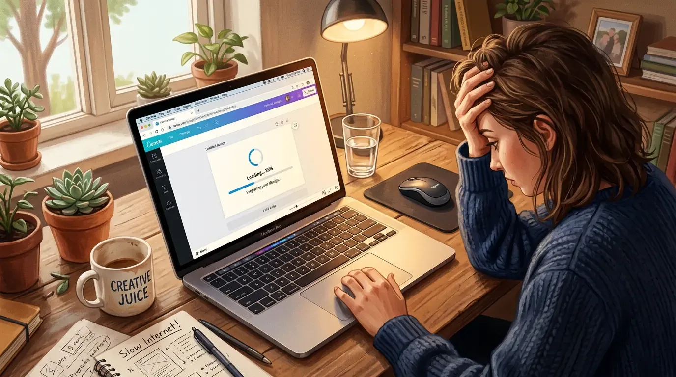 Cómo arreglar Canva muy lento en menos de 10 minutos