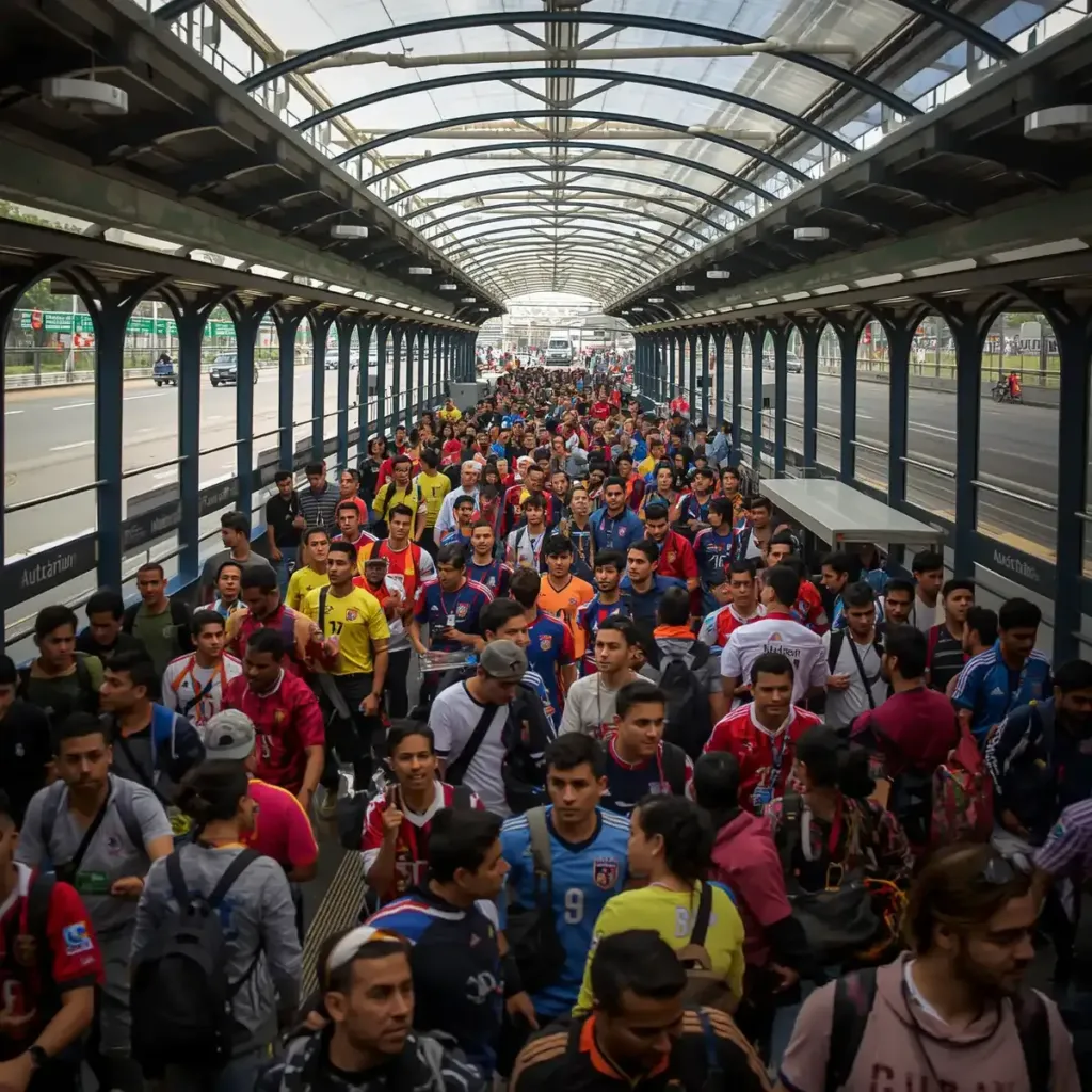 Como llegar al Estadio Azteca en Tren Ligero rumbo al Mundial 2026
