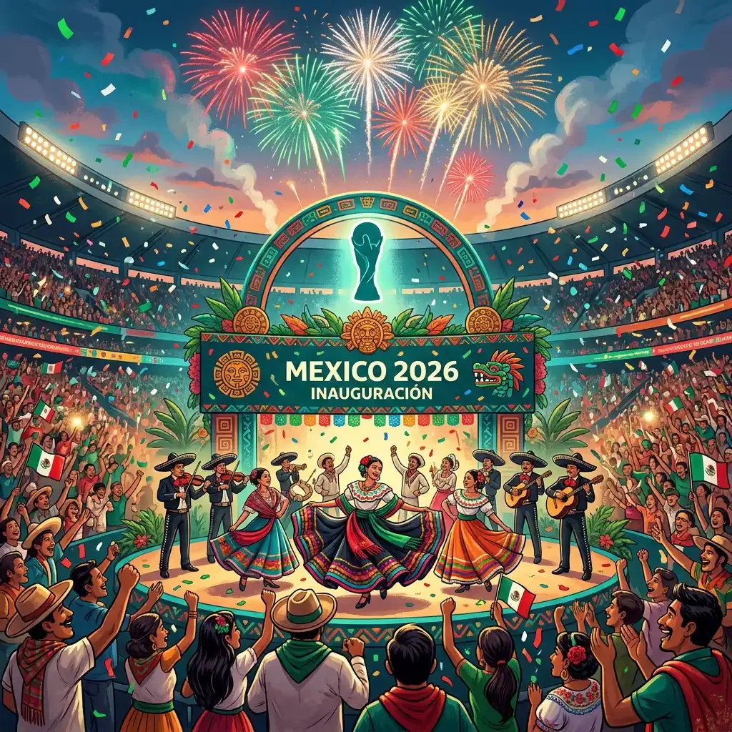 Ceremonia inaugural Mundial 2026 con artistas mexicanos en el Coloso de Santa Úrsula