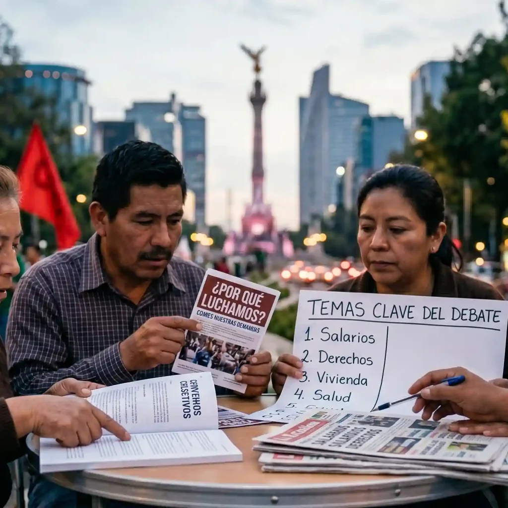 Movilización de la CNTE generando afectaciones viales en la Ciudad de México durante los preparativos del Mundial 2026