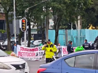 Protesta de ANRA cierre de circulación