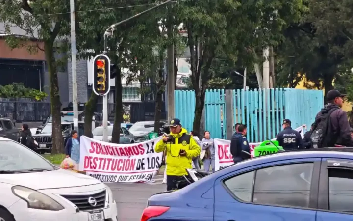 Protesta de ANRA cierre de circulación