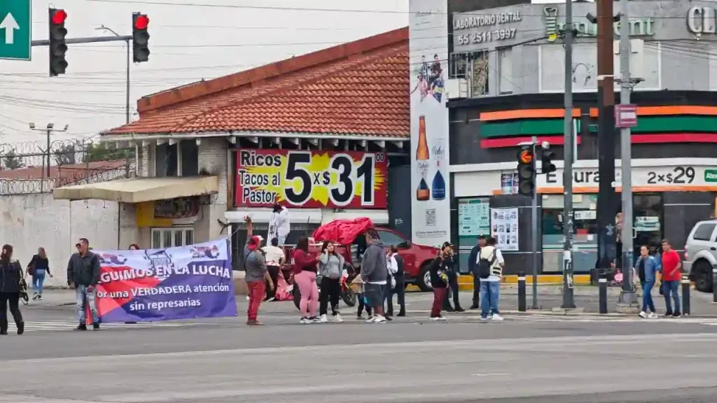 cierre de vialidades por bloque de ANRA