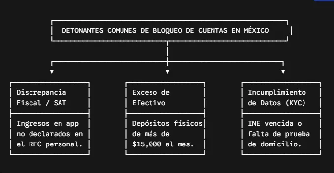 Motivos legales, causas comunes y cómo recuperar tu dinero